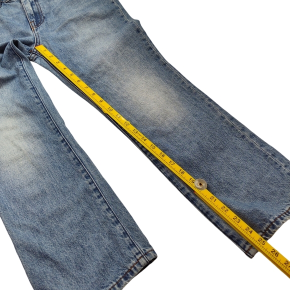 BDG Womens Jeans Size 26W Blue Denim HighGate Mid Rise Straight Leg Cropped - Picture 8 of 9